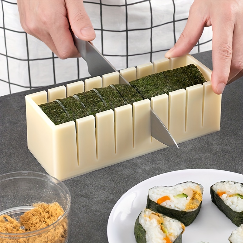 11Pcs/set Easy To Use DIY Sushi Maker Rice Mold Kitchen Sushi