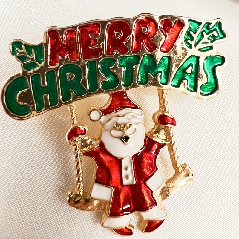 GailsHomemadeSoaps Mrs Santa Claus brooch/Magnet