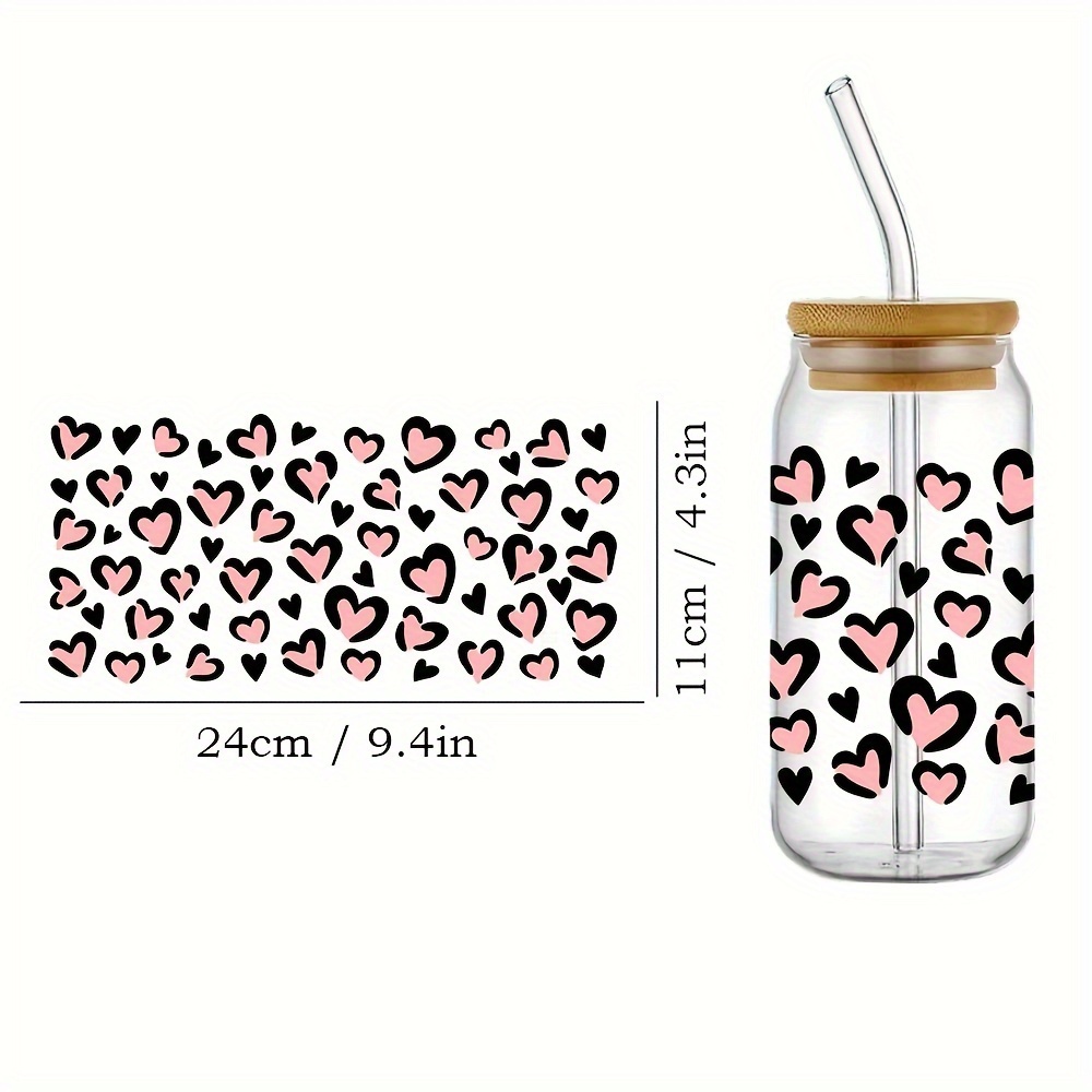 UV DTF Cup Wraps/Decals  VALENTINES DAY – The Lovely Design Shop Screen  Print Transfers