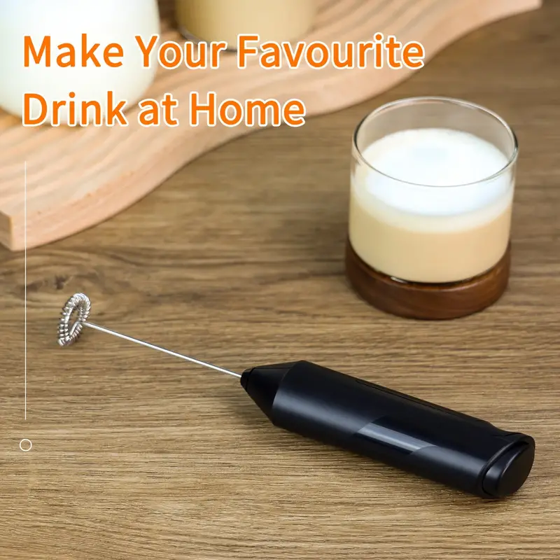 SIMPLETaste Milk Frother Handheld Battery Operated Electric Foam Maker –  J'ouvert Coffee