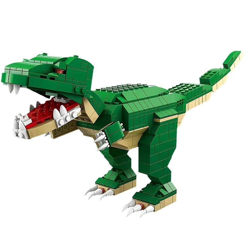 Comprar 553 Uds. Bloques de construcción educativos juguetes para niños 6  años DIY regalo de cumpleaños 1414 dinosaurios 6 en 1 Robot modelo  ladrillos pequeños