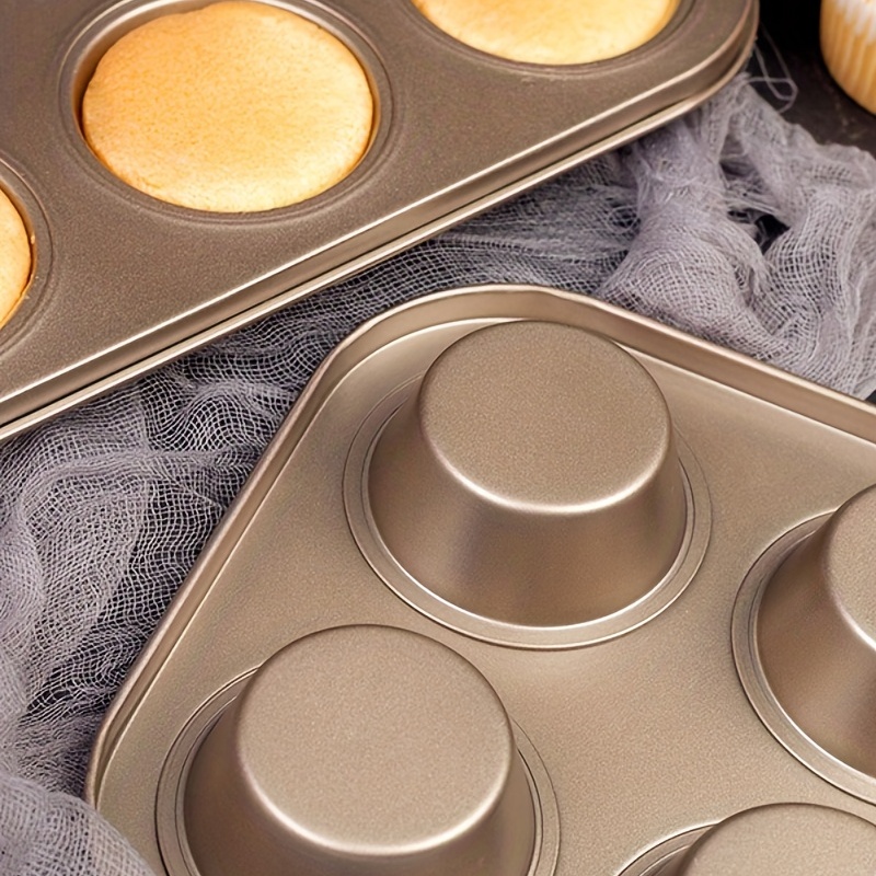 USA Pan Jumbo Muffin Pan (6 Holes) and Cupcake/Muffin Pan (12