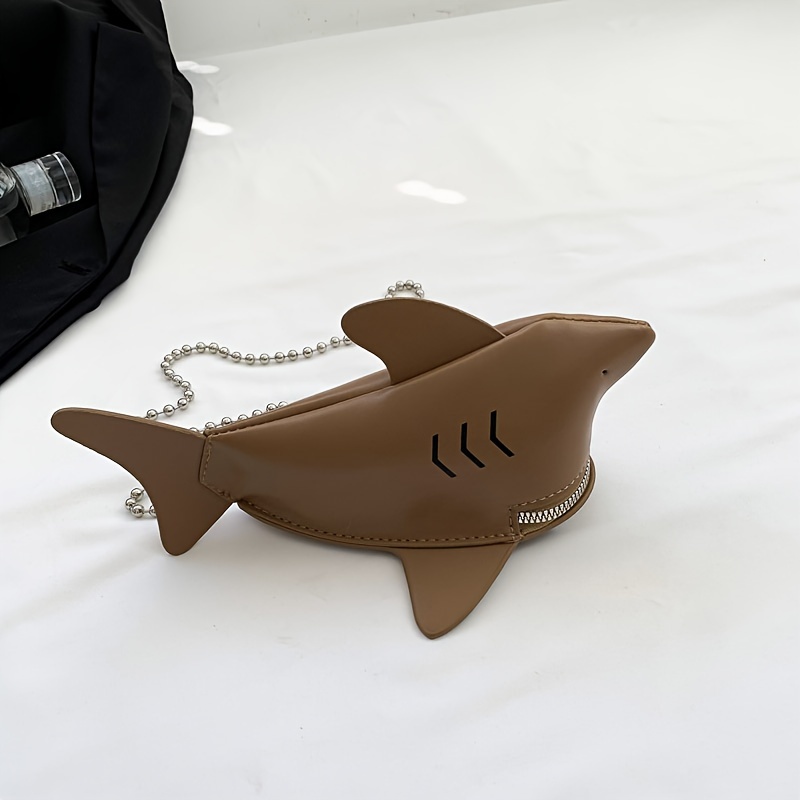 Creative Design Shoulder Bag - Shark Shaped Design - Kawaii