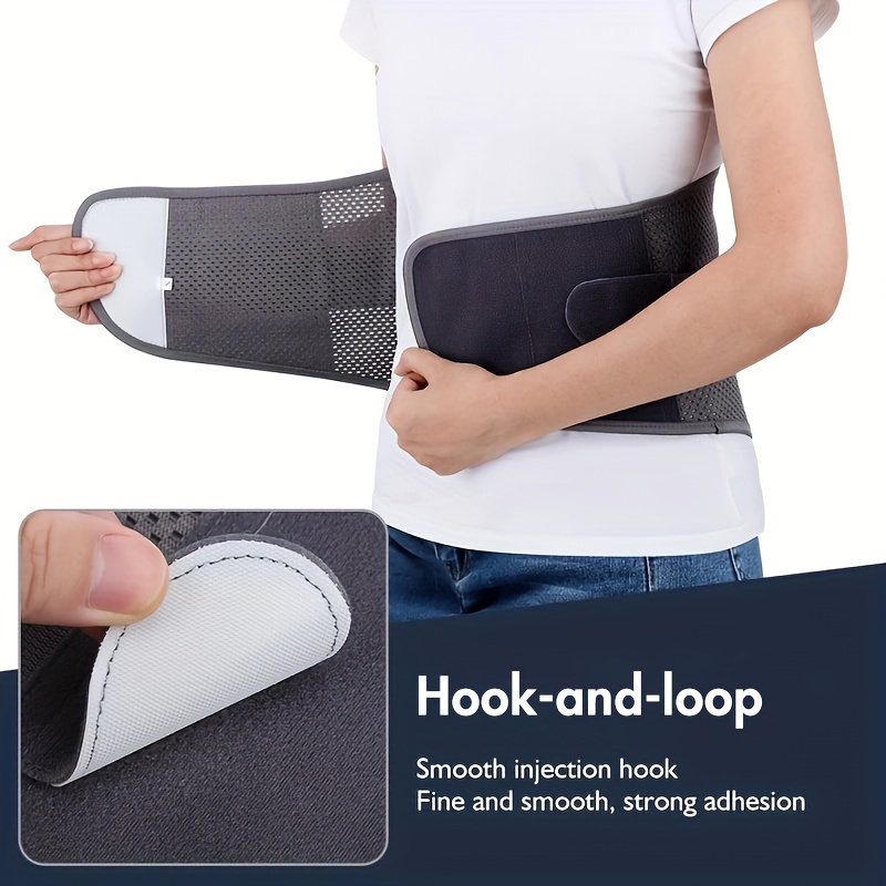 Back Corrector Soft Warm Knit Compression Waistband Back Brace Lumbar  Support Wrap Slim Waist Trimmer Kidney Binder Belly Stomach Warmer Belt  Health and Relaxation (Color : Beige, Size : L) : 