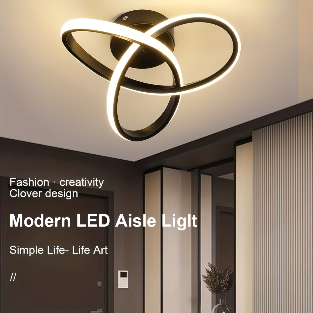 1pc Luz Techo Moderna Sala Luz Led Simple Estudio Dormitorio - Temu