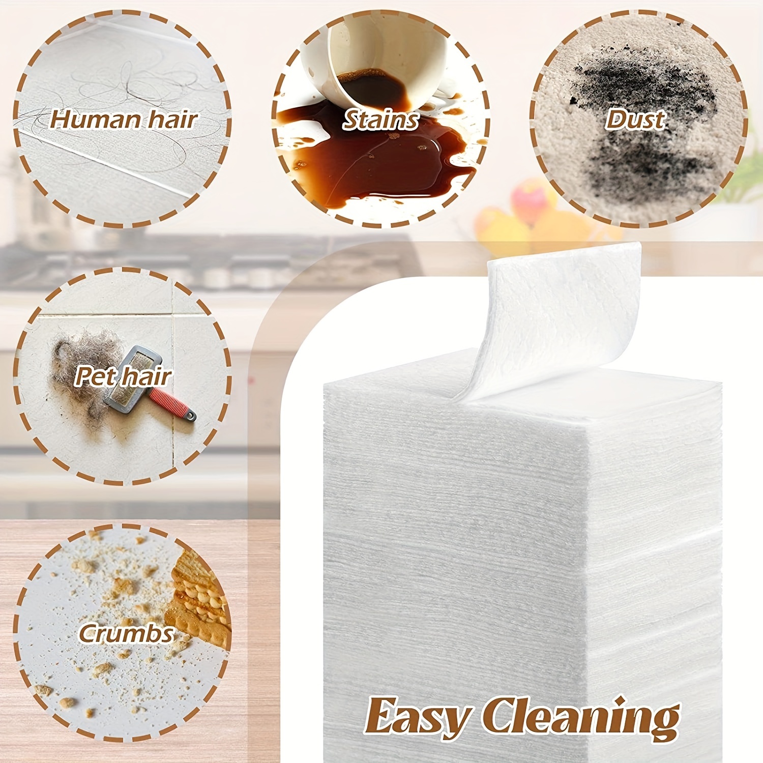 Disposable Dish Cloths To Remove All Stains and Dust 