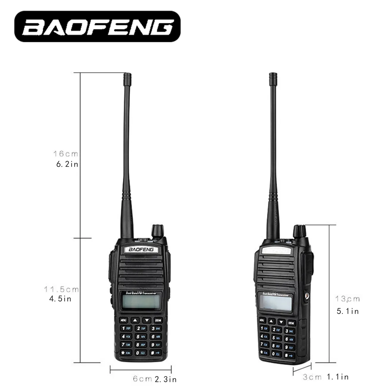 High Power Uv-82 Dual Band Radio: 136-174mhz (vhf)  400-520mhz (uhf)  Amateur (ham) Portable Two-way Temu Philippines