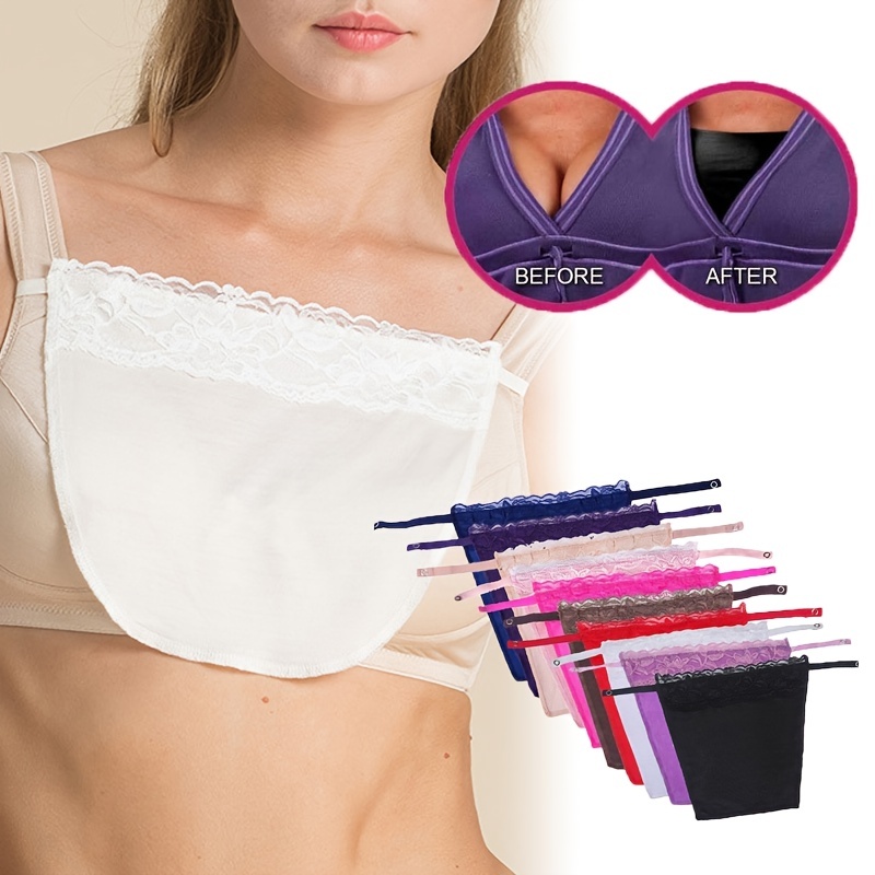6pieces Woman Lace Privacy Invisible Bra Summer Anti Peep Lady