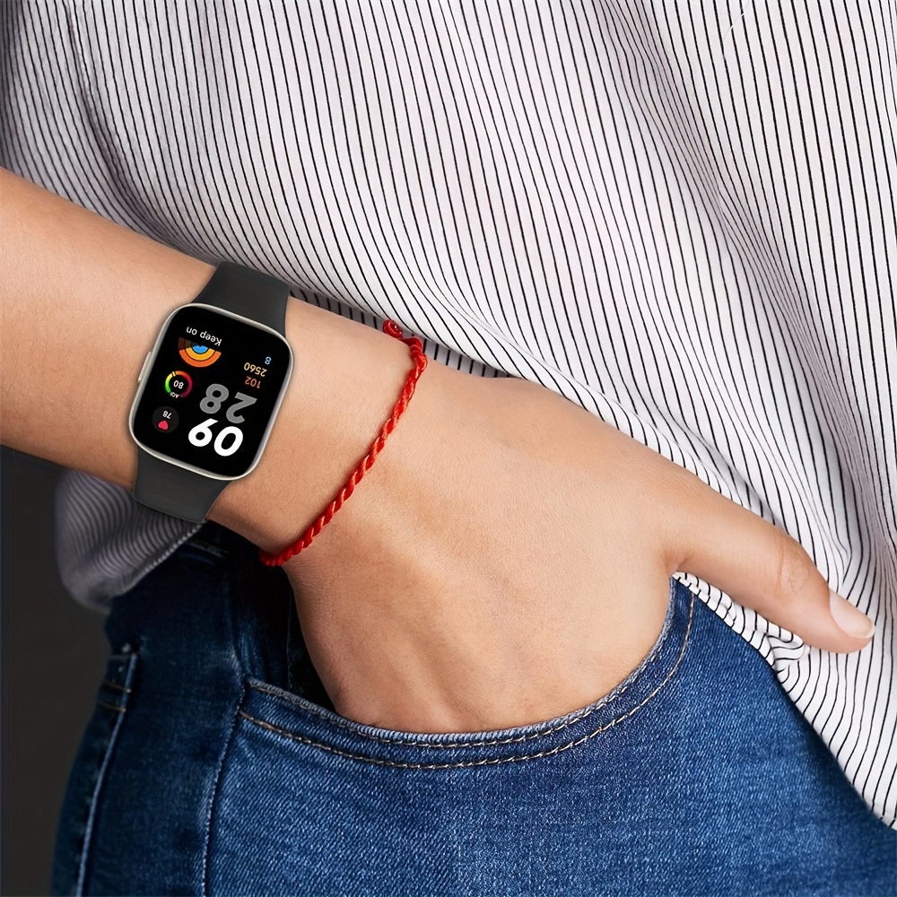 Silicone Strap For Xiaomi Redmi Watch 3 Accessories - Temu
