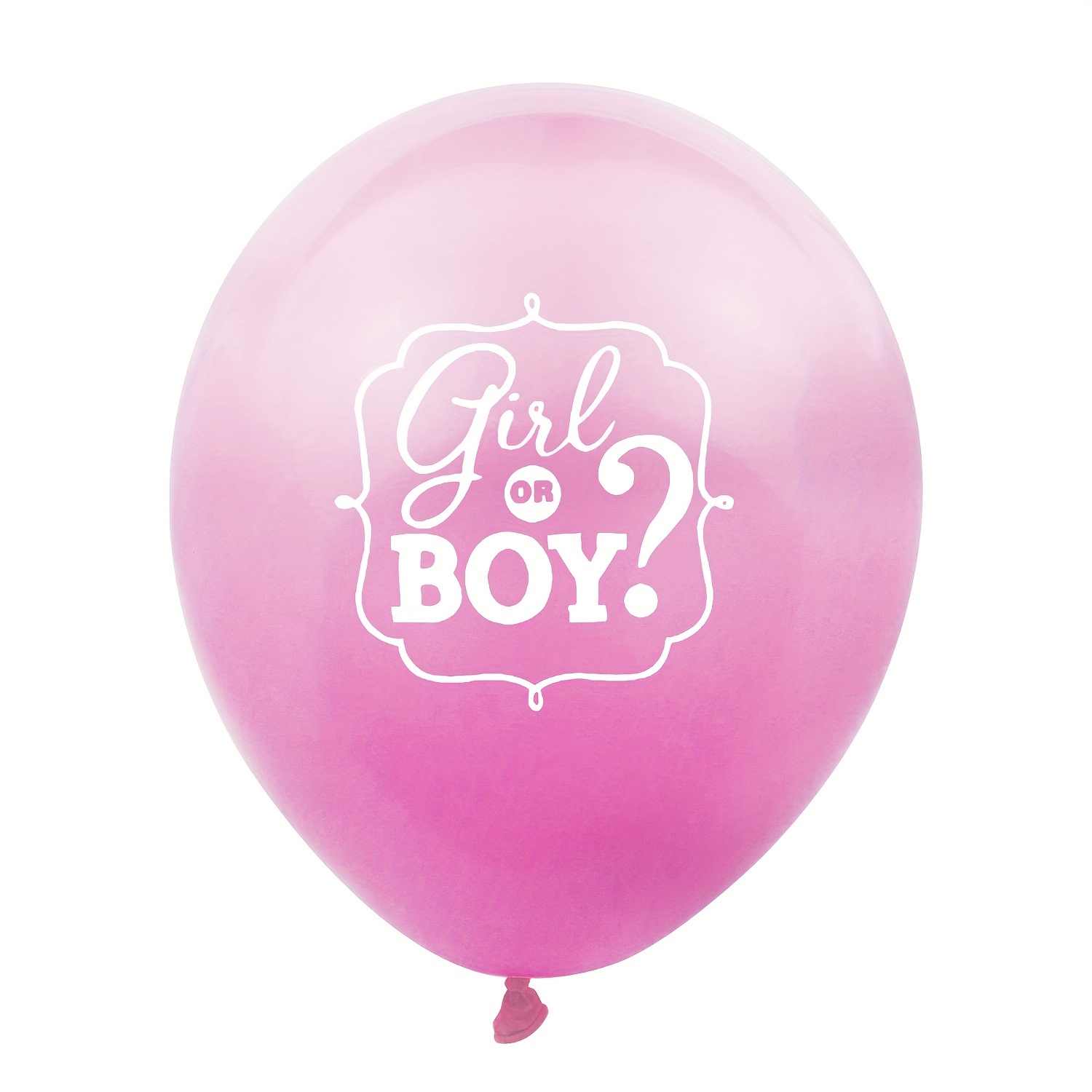 ZLJQ – ballons avec confettis pour bébé fille, Set de décoration
