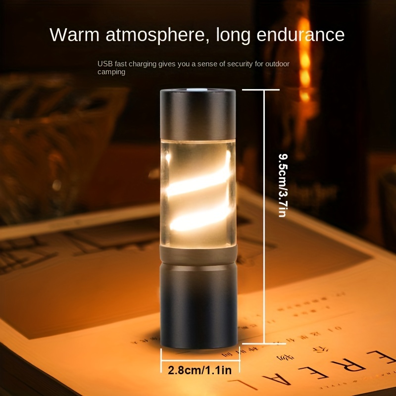 Zoom Led Tungsten Wire Atmosphere Camping Light Outdoor Work - Temu