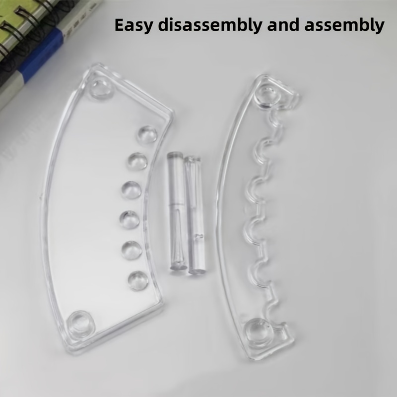 Transparent Acrylic Pen Holder Simple Assembled Pen Holder - Temu
