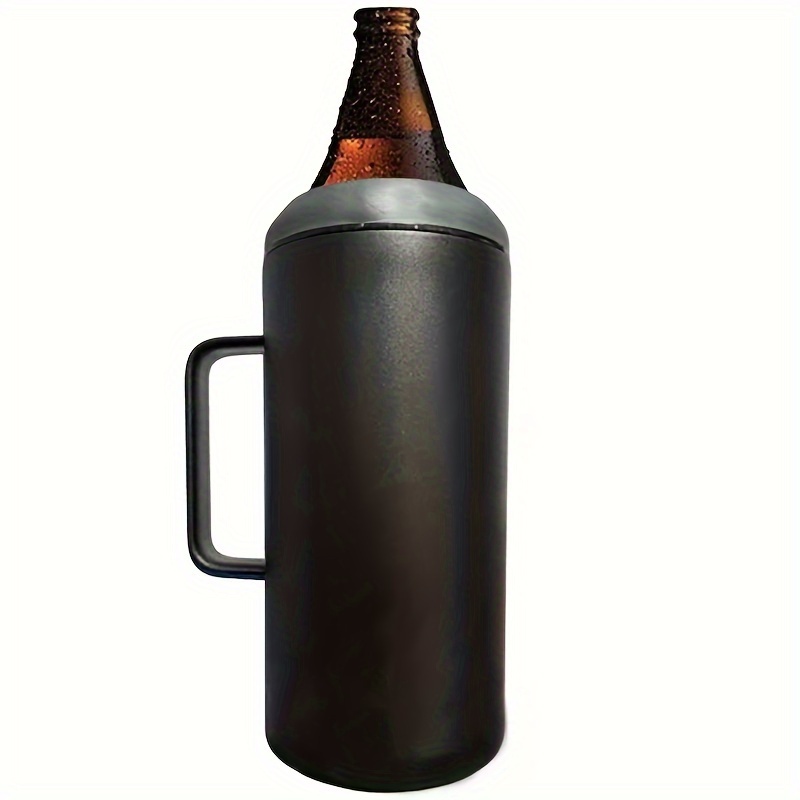 Beer Can Cooler Double Walled Stainless Steel Beer Bottle - Temu