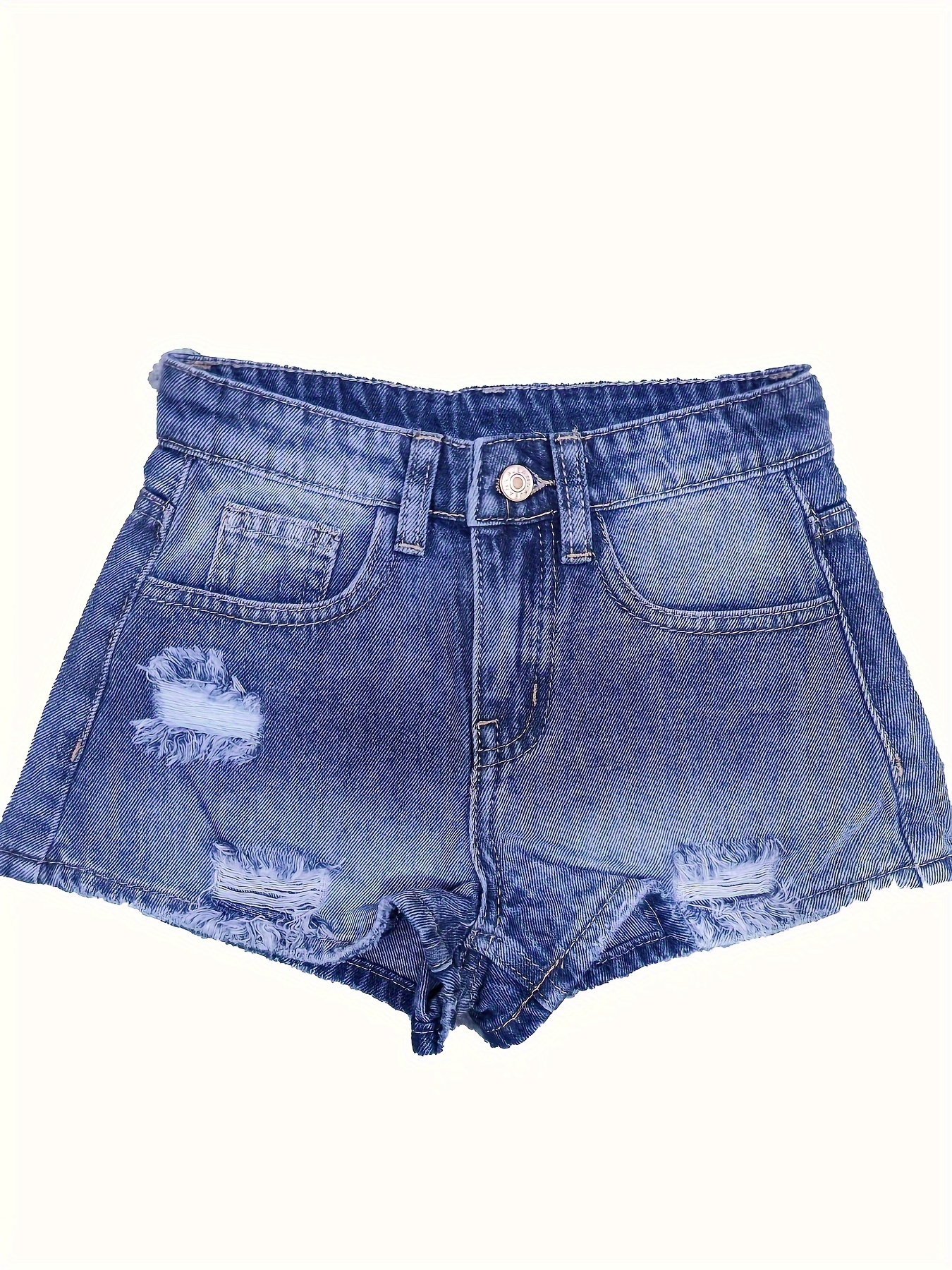 Ripped shorts 2024 for girls