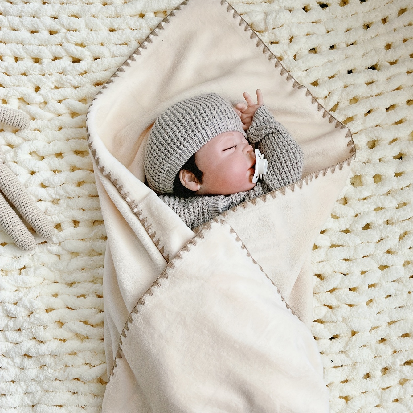 Baby Blanket Thin Super Soft Flannel Newborn Blanket - Temu