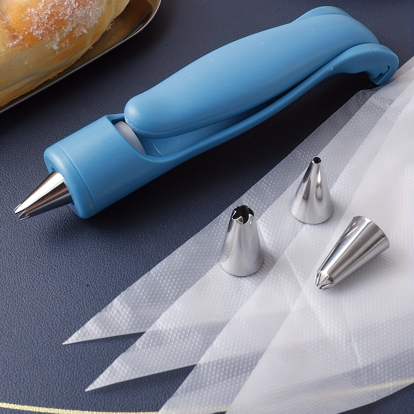 Complete Cake Decorating Pen Set - Includes Pipping Bags, Pipping ...