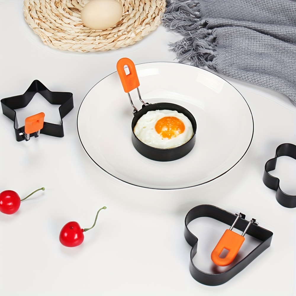 Egg Pancake Mold Silicone Non-Stick Omelette Forming Omelet Mold Kitchen  Baking Accessories