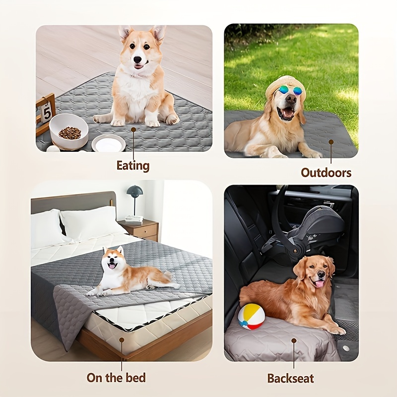 double sided waterproof dog bed cover pet blanket sofa couch furniture protector for dog 4