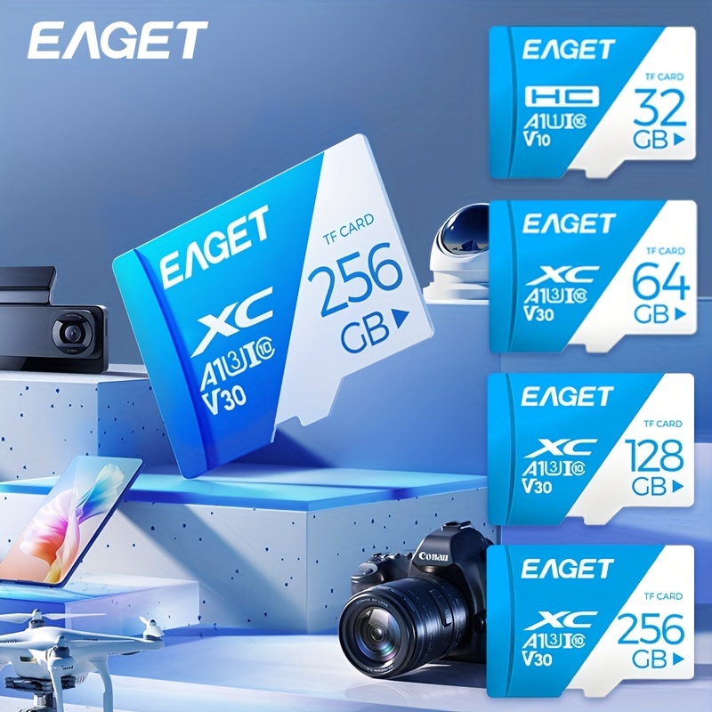 MEMORIA MICRO SD EAGET 64 GB CLASE 10