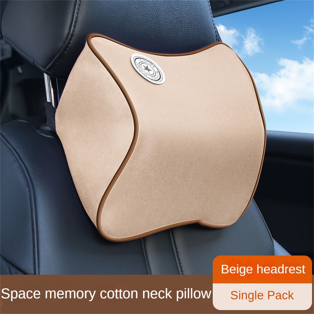 1 Almohada Reposacabezas Coche 180 Grados Ajustable En Ambos - Temu