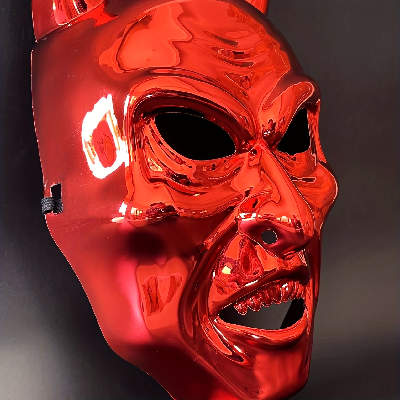 Maschera Diavolo Mantello Rosso Uomo Taglia XL - Juguetilandia