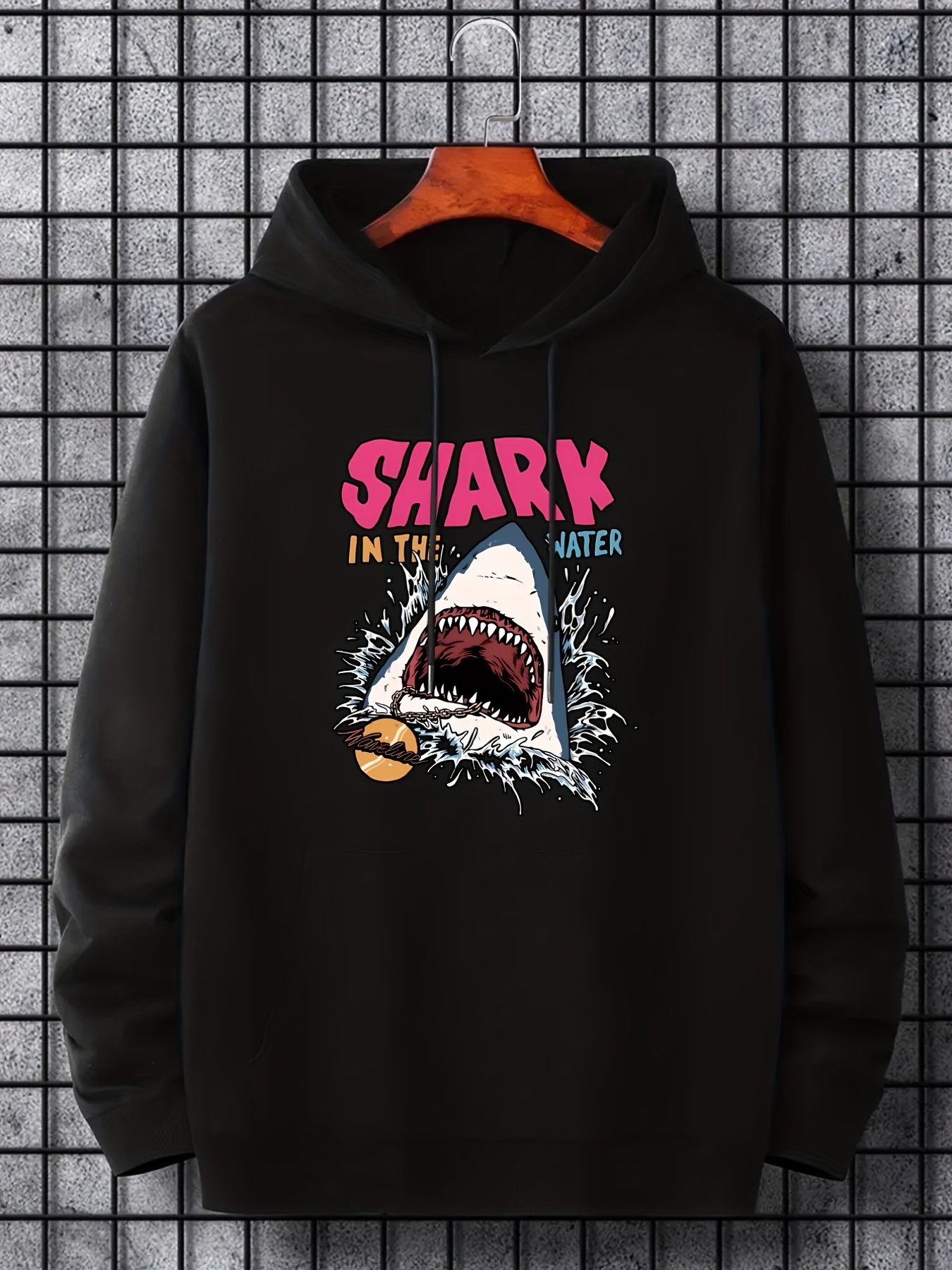 Shark Sweatshirt - Temu New Zealand