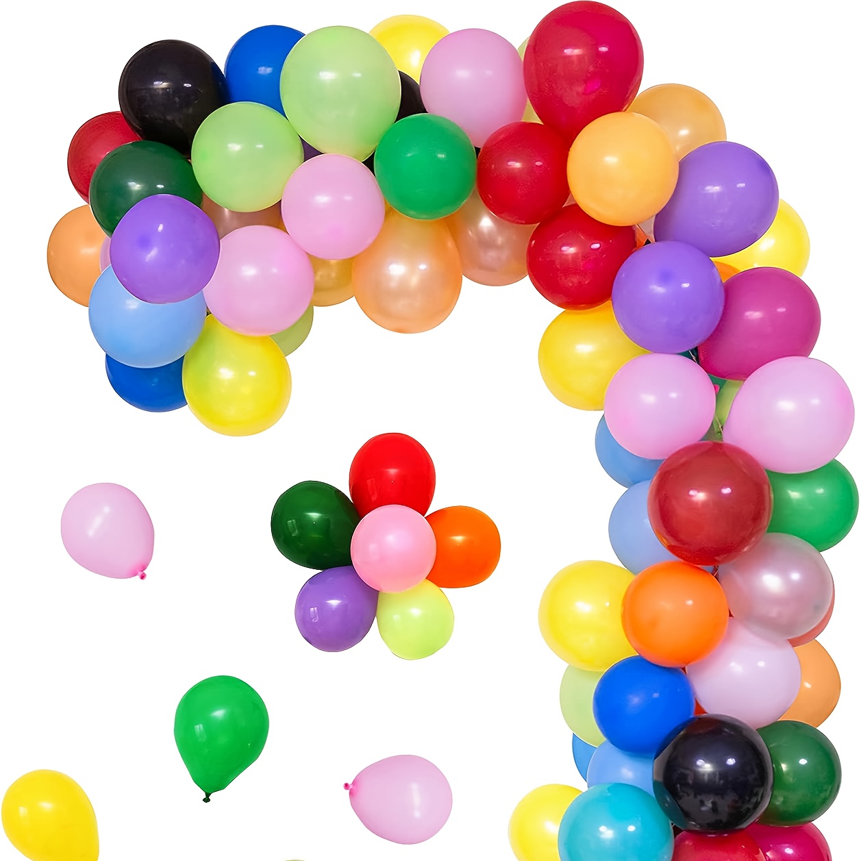 200 globos de 5 pulgadas de colores surtidos, mini globos de látex  arcoíris, pequeños globos de fiesta coloridos para cumpleaños, boda, baby  shower
