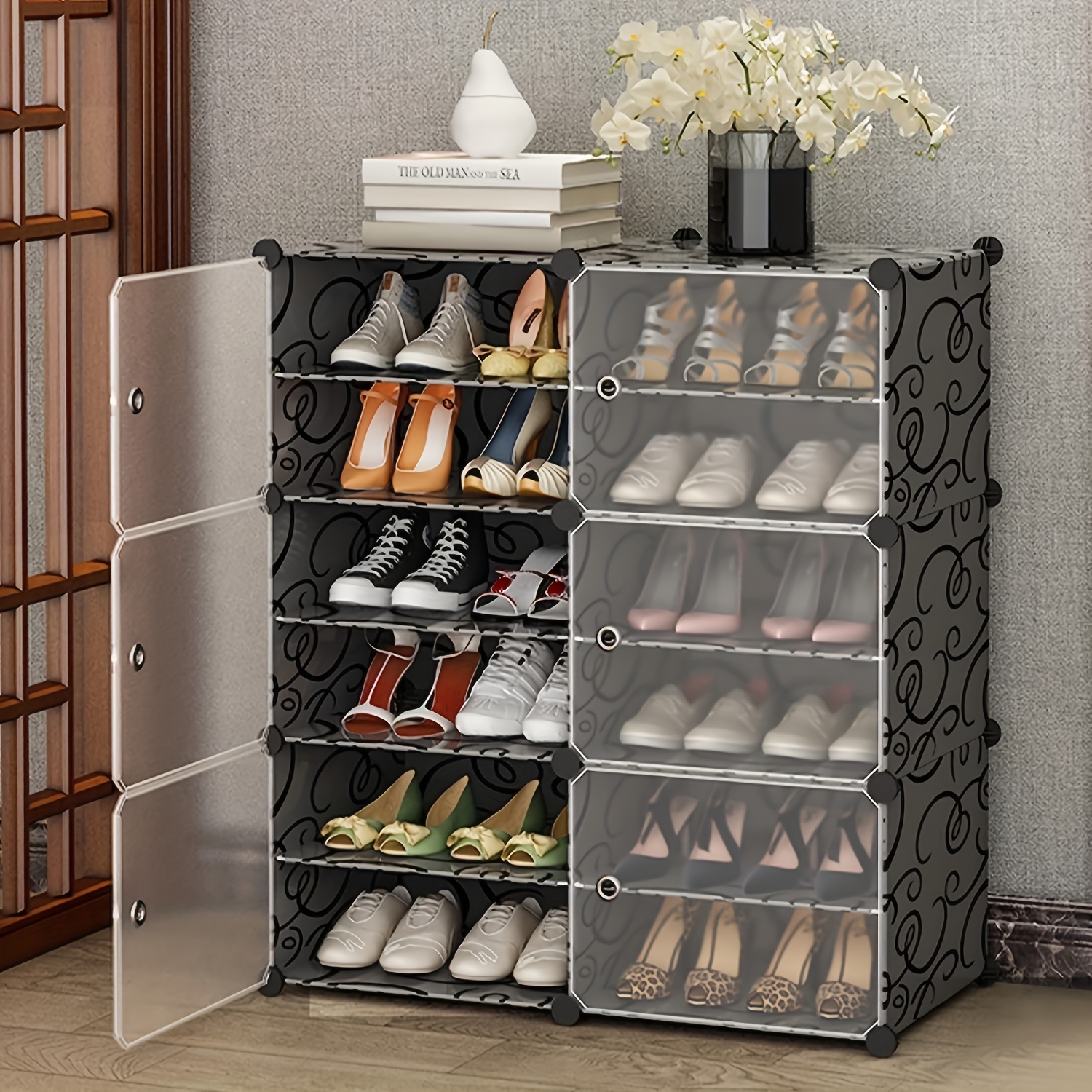 Shoe Storage Cabinet - Temu