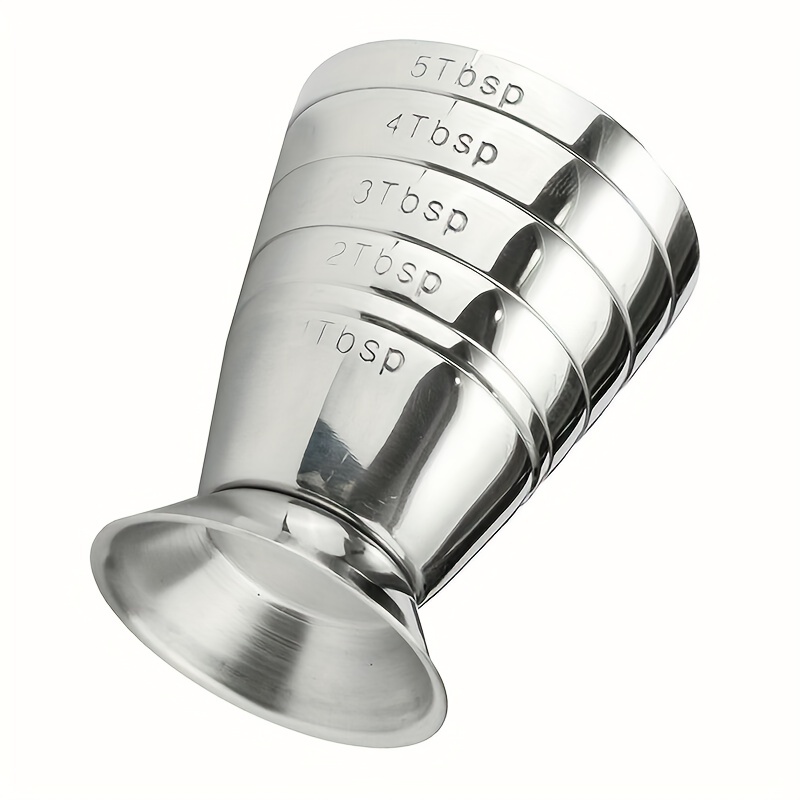 Jigger Stainless Steel Jigger Bar Measuring Cup For Bar Pub - Temu