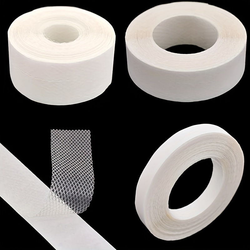 

1roll 10m Hot Melt Adhesive Mesh Tape Fastener For Clothes Double Sided Release Interlining Tape Diy Sewing Accessories