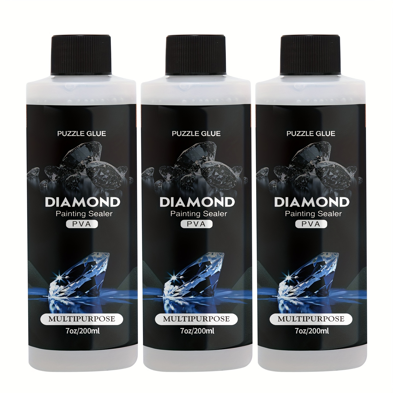 Diamond Painting Sealer Kits Diamonds Art Kit with Pen and Accessories