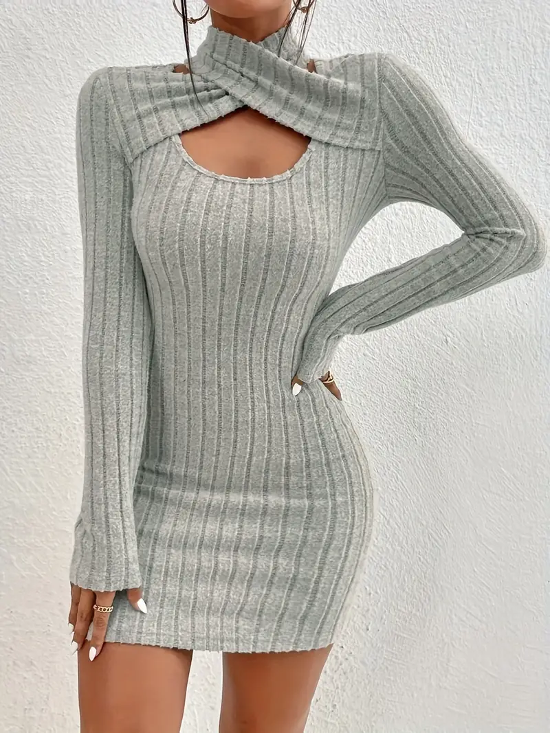 rib knit dress