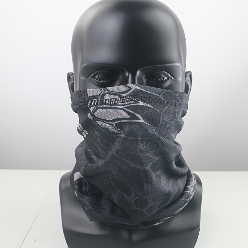 Camouflage Tactical Scarf Men's Riding Mask - Temu New Zealand