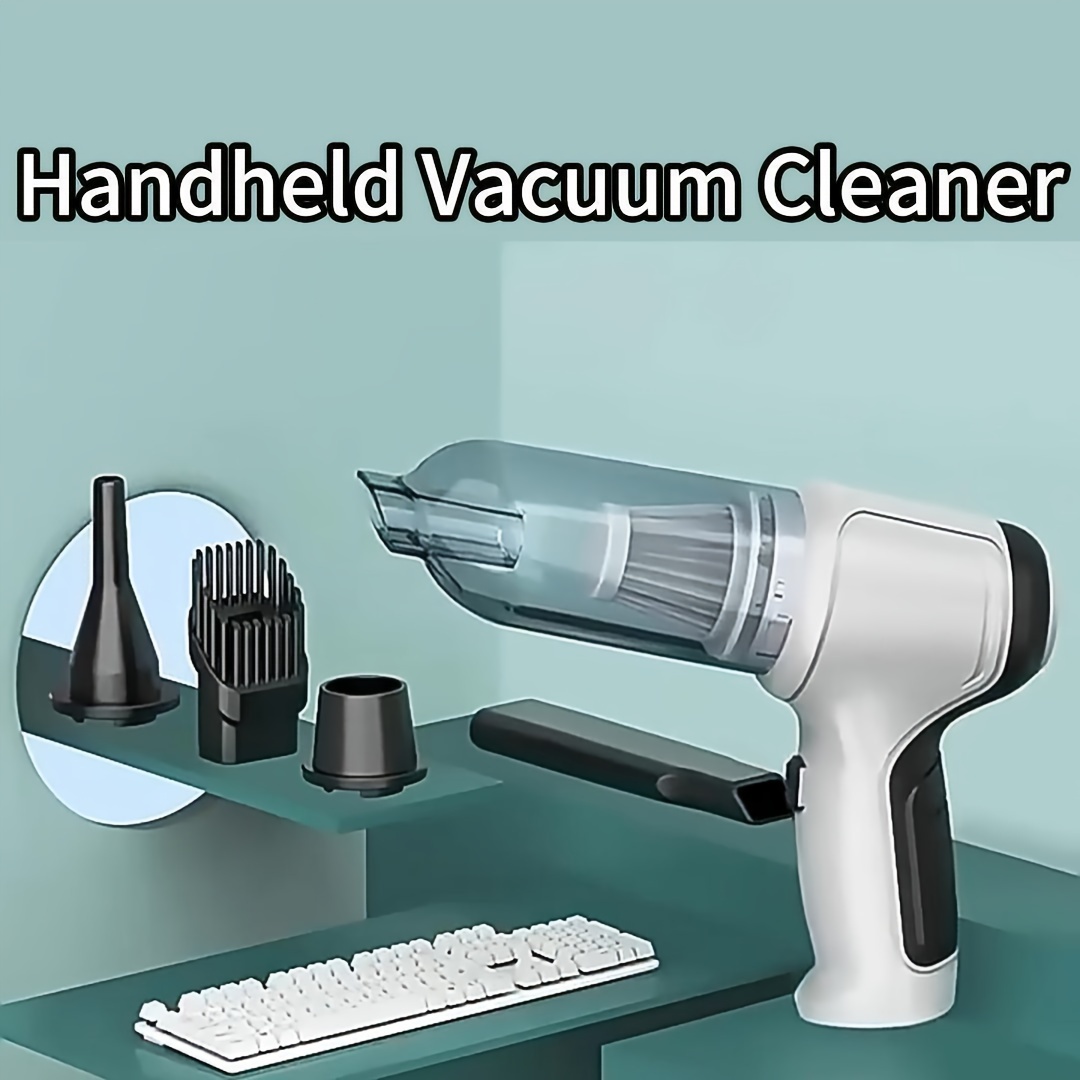 Car Brushless Portable Small Large Suction Blow And Suction Vehicle  Dual-Use Wireless Handheld Vacuum Cleaner
