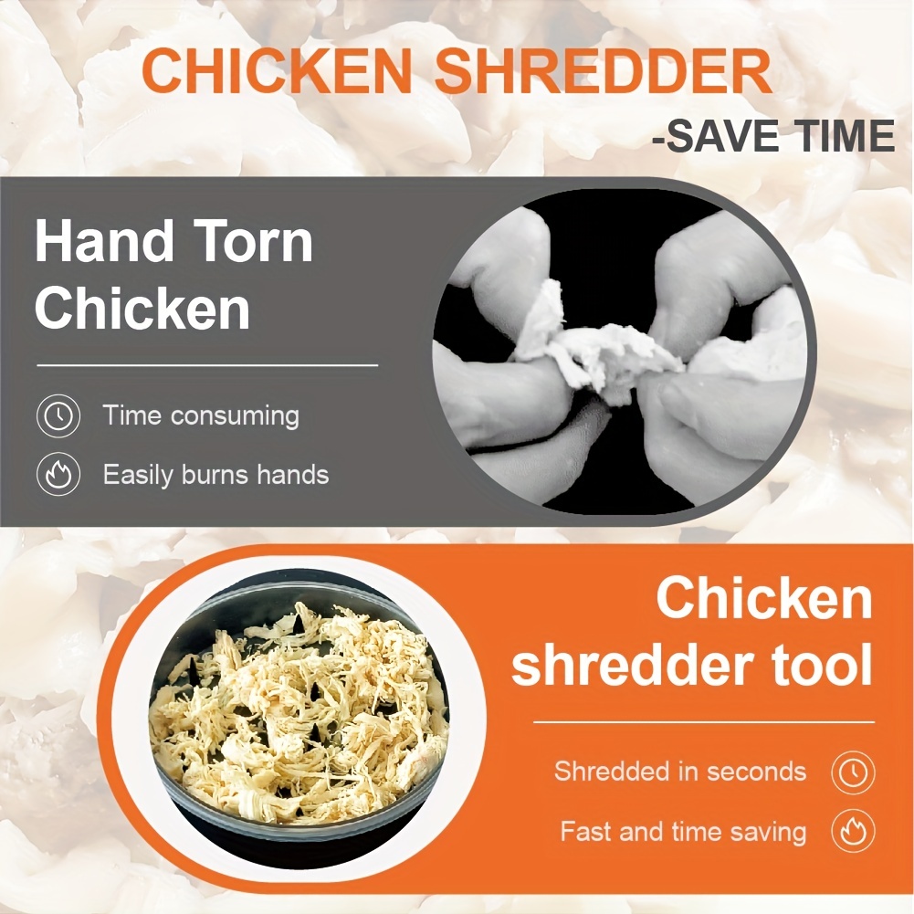 Chicken Shredder Chicken Chopper Professional Chicken Breast - Temu