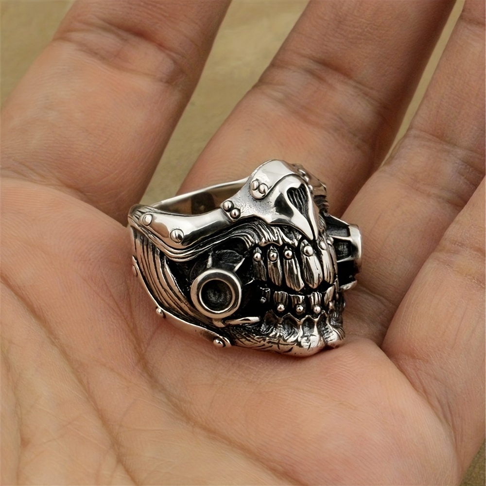Men's Creative Immortal Mask Ring Accessories Gift