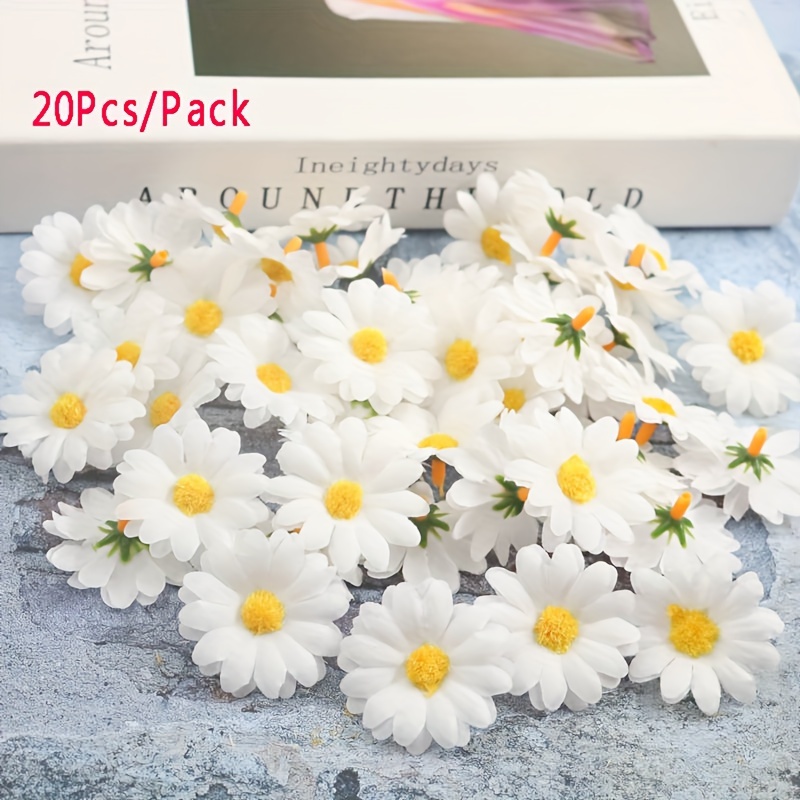  20 Pcs 20 Pcs Artificial Daisies Flower Fake Gerbera