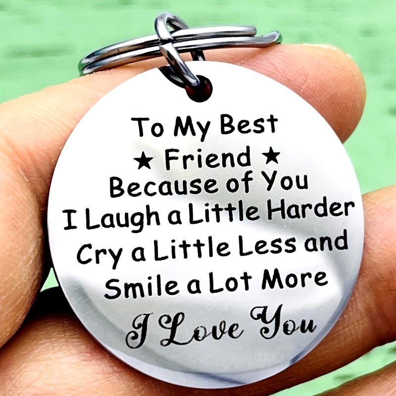 Friendship Gifts Keychain - Thank You Gift To Best Friend Soul