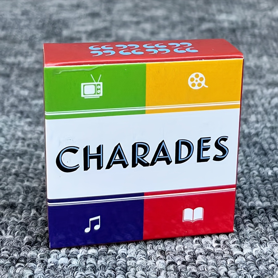 

1 Set Conversation Starters After Dinner Amusements"charades", 50pcs Cards For Family Party Game