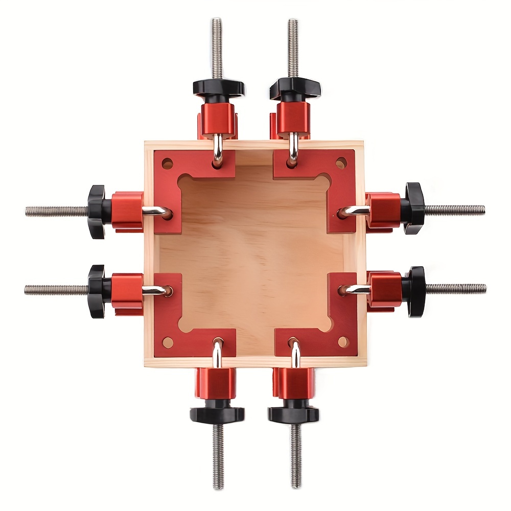 4 Pezzi In Lega Di Alluminio Mini 2,25 Pollici Morsetti Angolari Per La  Lavorazione Del Legno Quadrati Di Posizionamento A 90 Gradi Morsetti Ad  Angolo