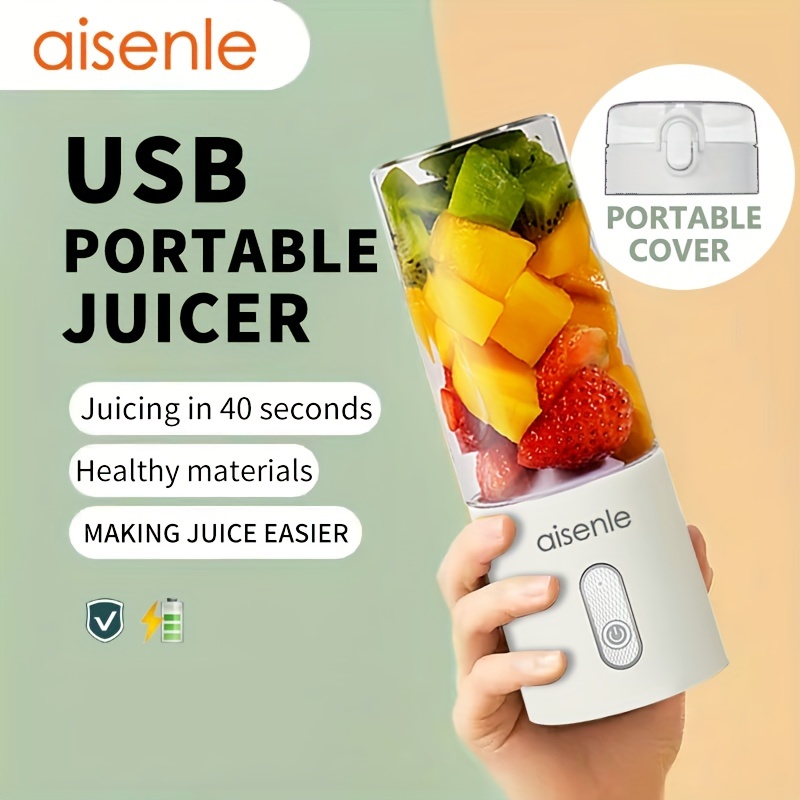 Portable Electric Wireless Mini Fruit Blender Juicer Perfect - Temu