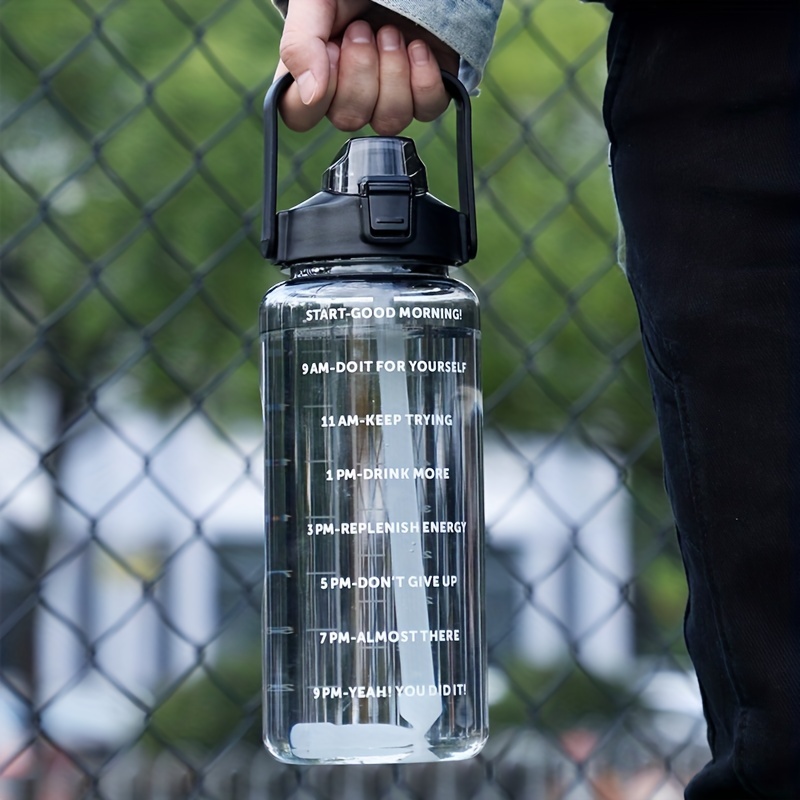 Motivational Water Bottle with Time Marker — MyShopppy