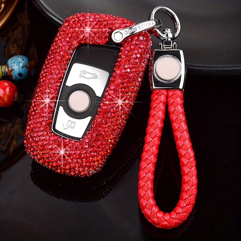 1x Bling Bedazzled Mini Cooper F54 F55 Key Cover with Rhinestones- Pin –  Carsoda