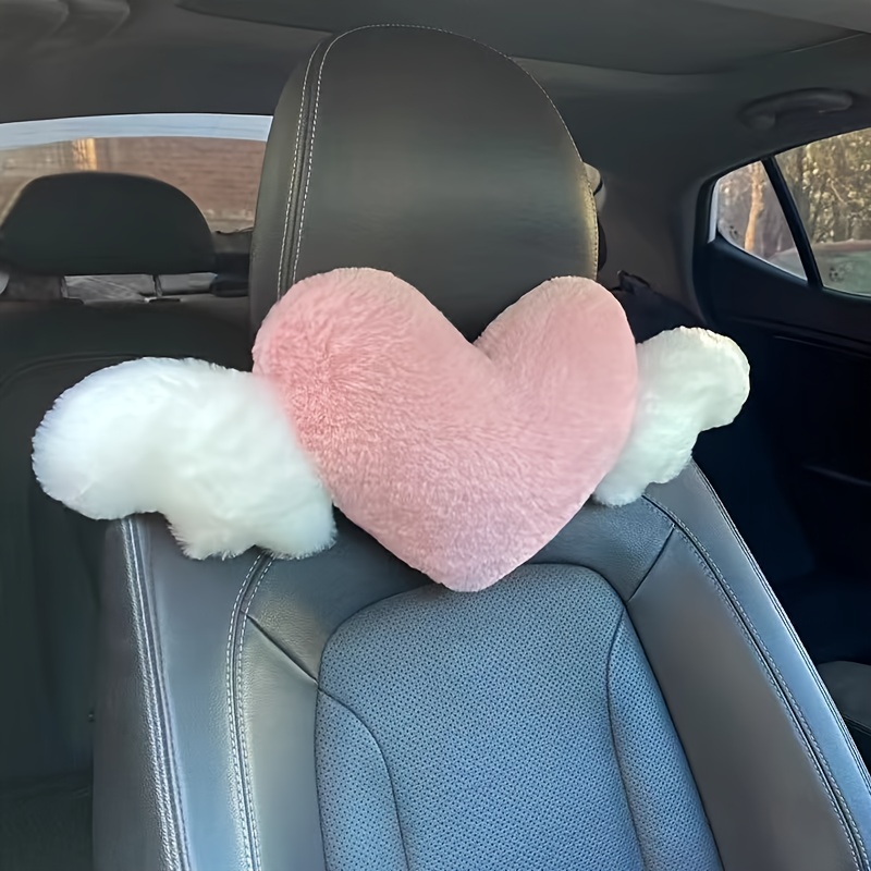 Pink Hearts Car Seat Cover