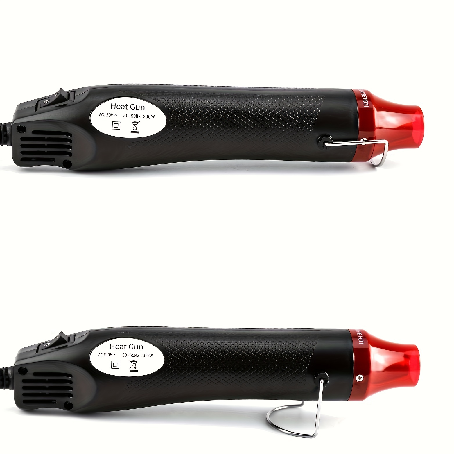 EU/US Plug Heat Gun for Shrink Tubing 300W 220V Portable Hot Air Fan  Heating Gun for Epoxy Resin Remove Bubbles Candle Making - AliExpress