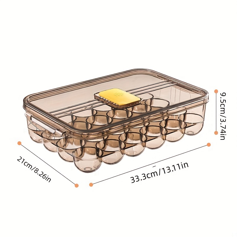 Portable Egg Storage Box Refrigerator Containers