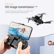 s92 remote control hd triple camera drone with dual batteries optical flow positioning headless mode wifi real time transmission smart obstacle avoidance christmas halloween thanksgiving gifts details 14