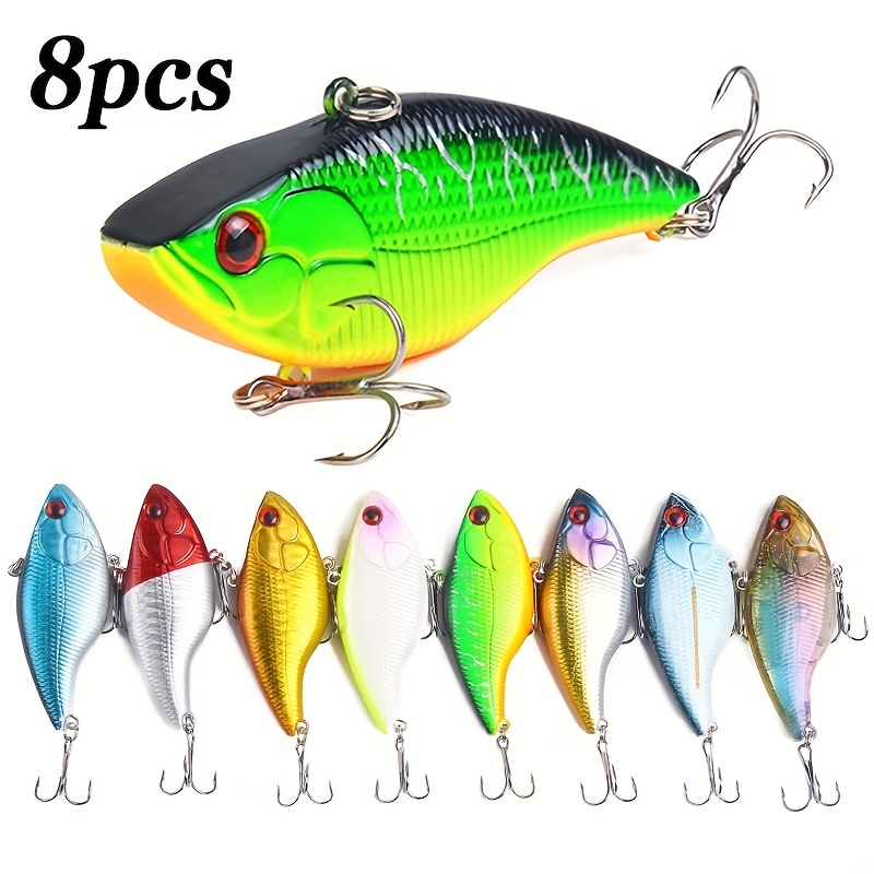  Saltwater Fishing Lures Bass Lures Jerkbaits, 5.3in Large  Minnow Crankbaits Bass Walleye Pike Swim Baits Lures（10 PCS） : Sports &  Outdoors