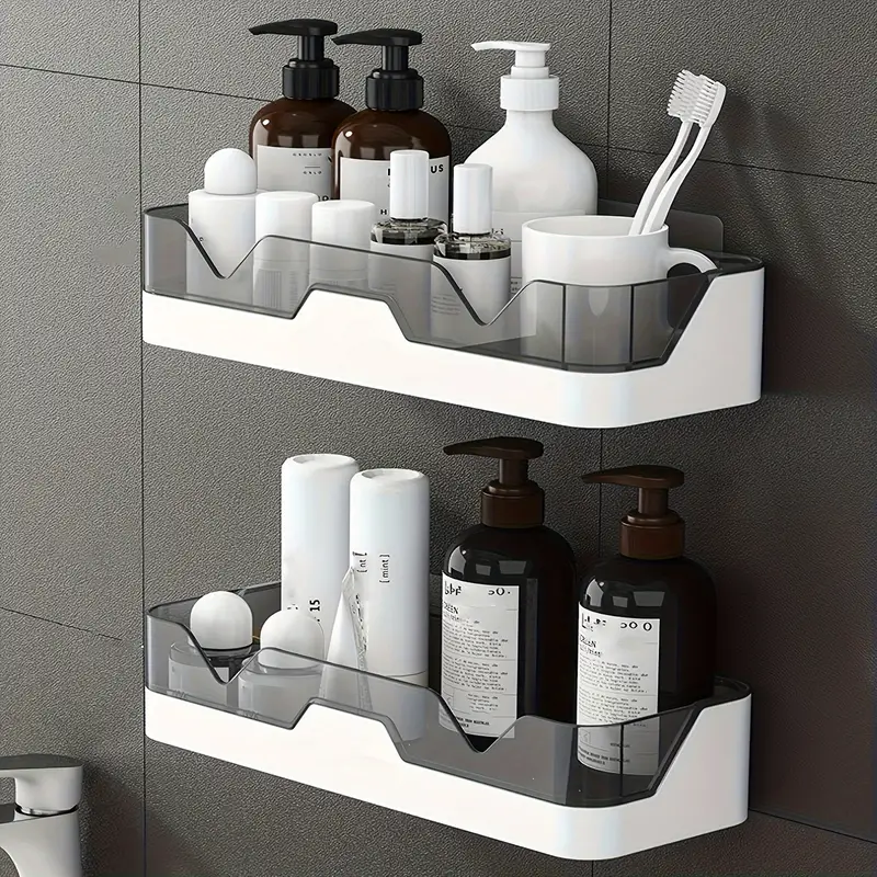Shower Caddy Bathroom Organizer Adhesive Shower Shelf No - Temu