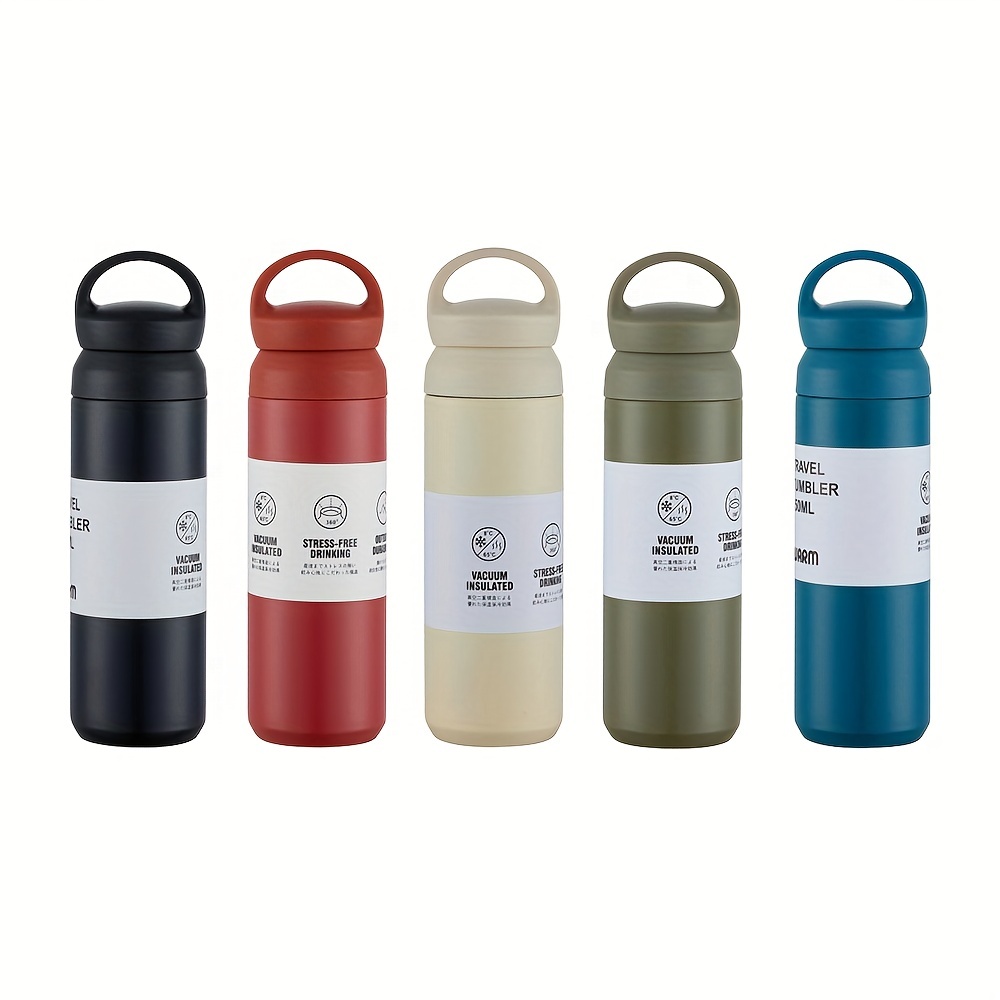 380ml/500ml Coffee Mug 304 Stainless Steel Insulation Cup Leakproof Direct  Drinking Water Bottle Environmentally for Home Office